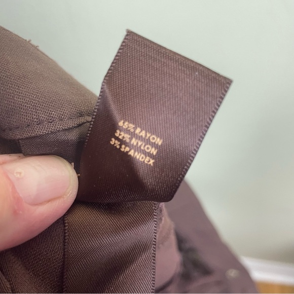 Multiples Brown Lightweight Women’s Trousers Pants Size 10 - Picture 5 of 12